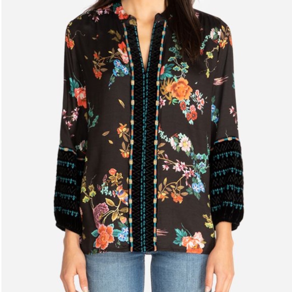 Johnny Was Paris Effortless Blouse